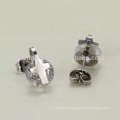 Hot sale bali jewelry silver crystal earring stud wholesale